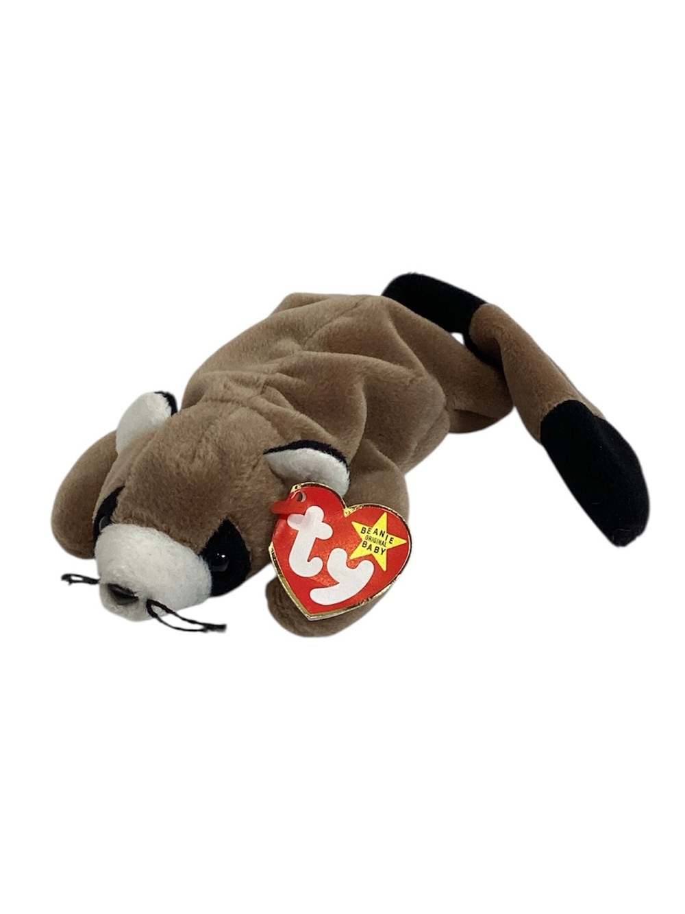 💚 TY “Ringo” Beanie Baby Raccoon - NWT